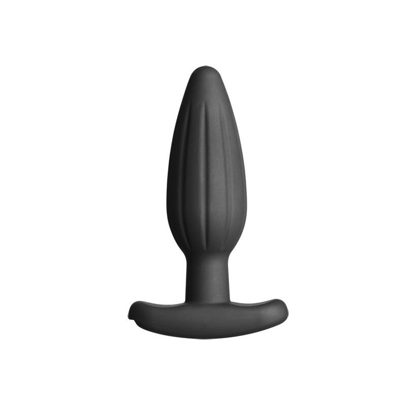 Electrastim - Silicone Noir Rocker Buttt Plug Moyen